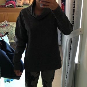 Grey mockneck/turtleneck